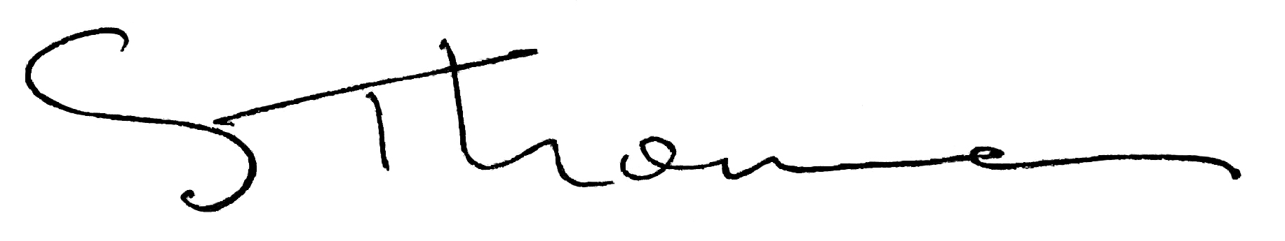 Signature of ARC Chief Executive Officer Professor Sue Thomas